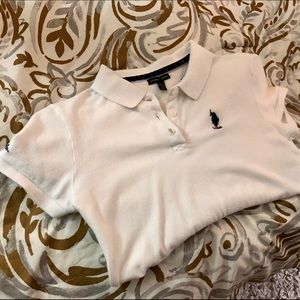 bright white polo☁️